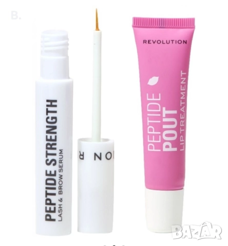 The Inkey List Tripeptide Plumping LipBalm,Revolution Peptide:Lip treatment,Serum lash&brow, снимка 2 - Козметика за лице - 51682938