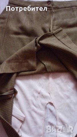 Вълнена пола с подплата L-ХL, снимка 8 - Поли - 34662558