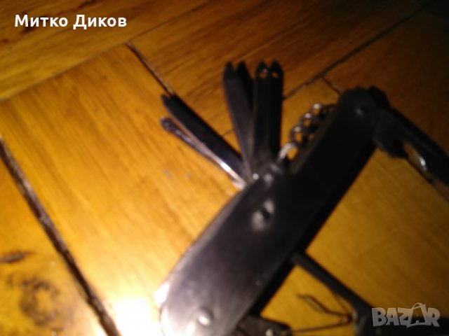 Ножче метално 10 части инокс, снимка 4 - Ножове - 26704602