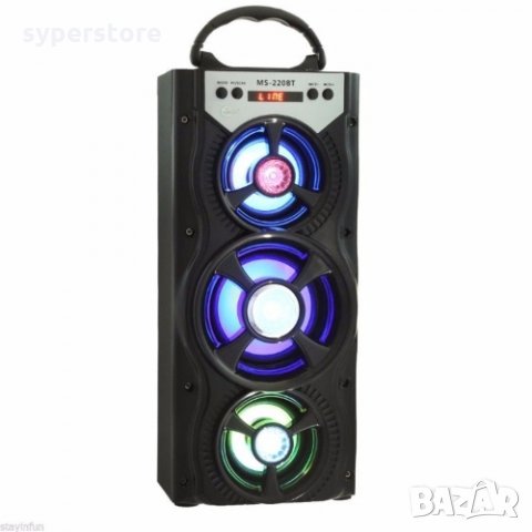 Тонколона Блутут безжична Speakers Wireless Bluetooth Digital One SP00208 ms-225BT-A с радио и USB П