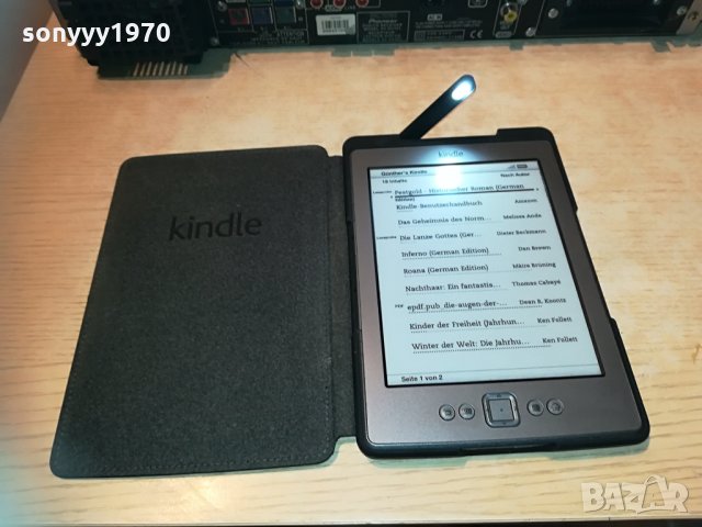 kindle with led и калъф 2204211915, снимка 2 - Електронни четци - 32646764