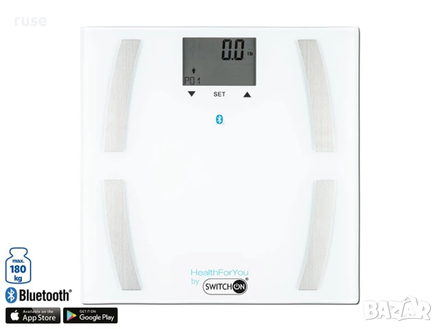 НОВИ! Кантар за телесно тегло/ мазнини/ вода/ мускулна и костна маса/ калории/ до 180кг, снимка 9 - Друга електроника - 43131751