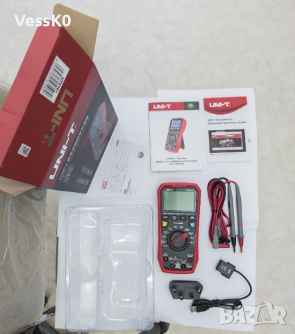Uni-T UT61E+ (UT161E) 1000V True RMS Прецизен Мултиметър Digital Multimeter, снимка 5 - Други инструменти - 52980238