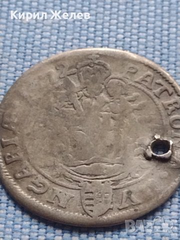 Сребърна монета 6 кройцера 1672г. Леополд първи Унгария за КОЛЕКЦИОНЕРИ 14909, снимка 9 - Нумизматика и бонистика - 42968042