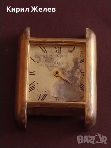 Стар рядък дамски часовник за части позлатена рамка 42609, снимка 1 - Други ценни предмети - 43759408