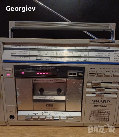 SHARP GF 7500, снимка 2 - Радиокасетофони, транзистори - 52893056