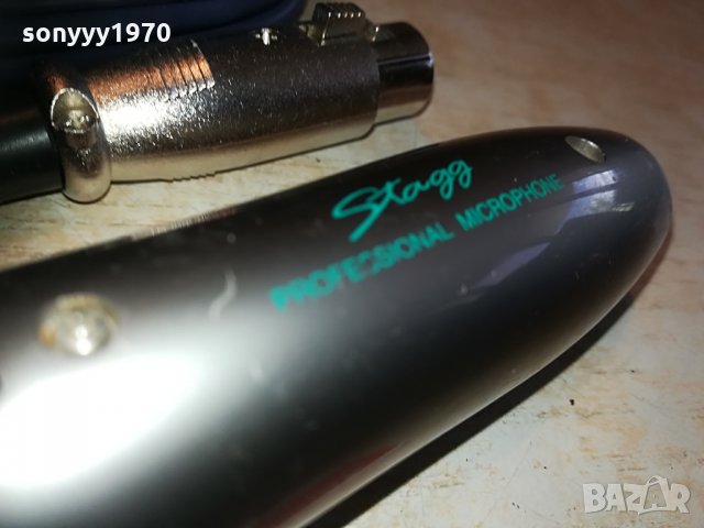 stagg professional mic-метален-внос франция 1404211645, снимка 9 - Микрофони - 32547917