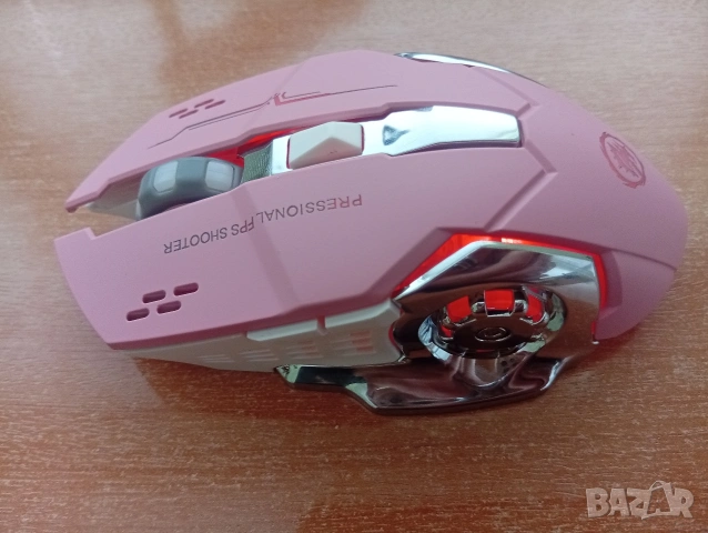 Безжични Презареждаеми Блутут Мишки Wireless Rechargeable Bluetooth Mouse, снимка 2 - Клавиатури и мишки - 53564093