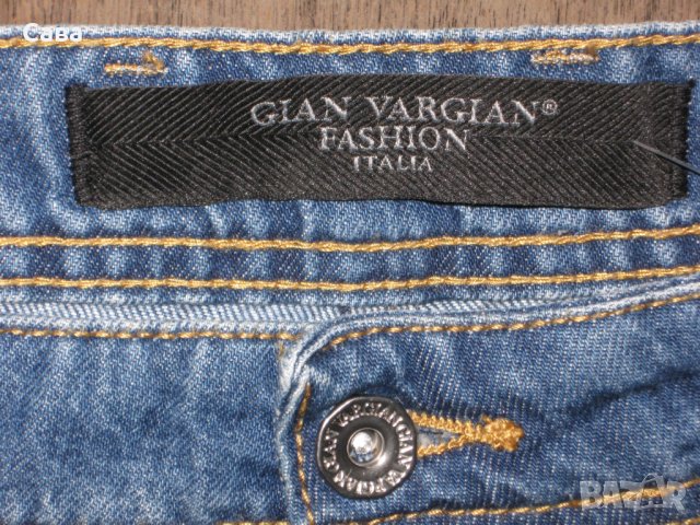 Дънки GIAN VARGIAN   мъжки,Л, снимка 4 - Дънки - 32251602