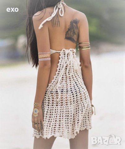 Секси мини рокля, ефектна плажна рокля, снимка 3 - Рокли - 43008435
