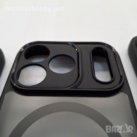 iPhone 17 /17 Pro /17 Pro Max гръб MagSafe матов черен борд, снимка 6 - Калъфи, кейсове - 52329088