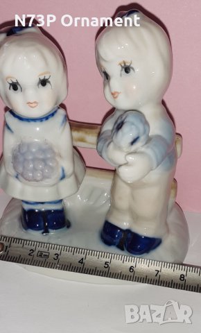 СТАРА ПОРЦЕЛАНОВА ФИГУРКА. СТАТУЕТКА. , снимка 5 - Колекции - 32437546