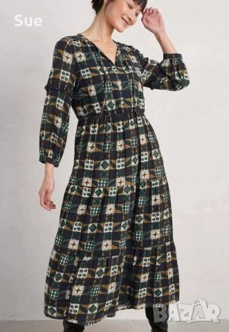 Кънтри Рокля с Американски мотиви макси рокля , снимка 2 - Рокли - 51929075