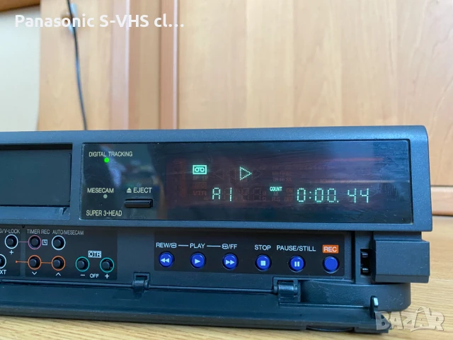 Видео Panasonic NV-J40 HQ 3HEAD VHS recorder, снимка 6 - Плейъри, домашно кино, прожектори - 50915397