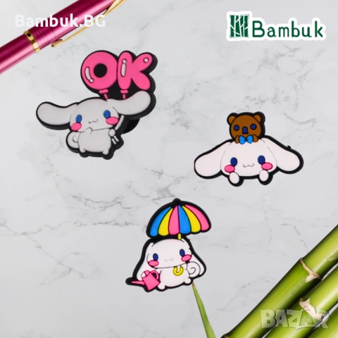  Чармове "Pochacco Puff", снимка 3 - Други - 52578408