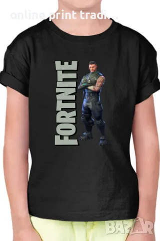 Детска тениска Фортнайт Fortnite Squad Leader 01