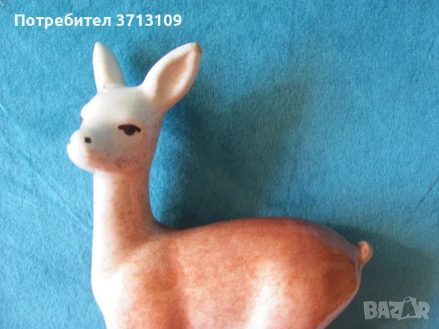 Много стара глинена фигура -сърничка, снимка 2 - Други ценни предмети - 48652990