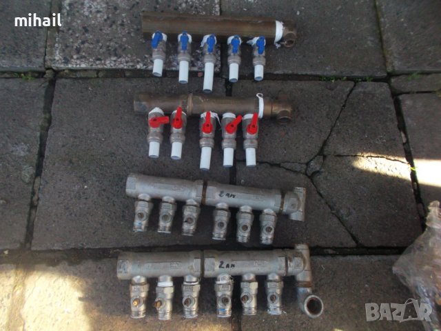 Колектори за парно  комплект топло студено