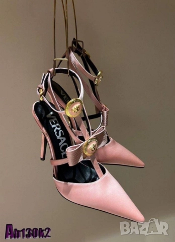 обувки на ток versace , снимка 3 - Дамски обувки на ток - 51893778