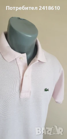 Lacoste Pique Cotton Classic Fit Mens Size 4 - M  НОВО!   ОРИГИНАЛ! Мъжка Тениска!, снимка 6 - Тениски - 50809532