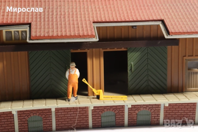 FALLER? KIBRI? VOLLMER H0 1/87 СГРАДА ВАГОН ВЛАК ЖП, снимка 4 - Колекции - 53537214