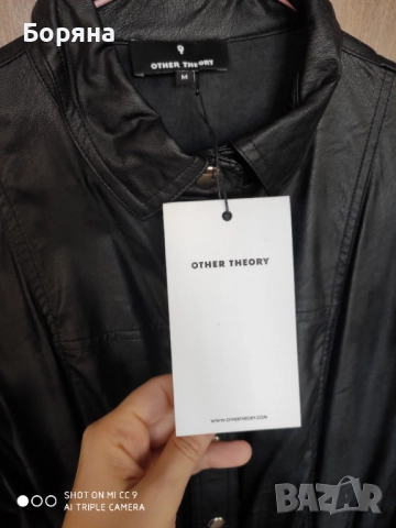 Other Theory нова с етикет 2 в 1 рокля тренч от еко кожа, снимка 8 - Рокли - 52815853