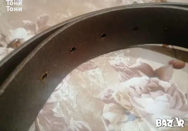 Нов Италиански Стилен Дамски Колан Изцяло от Естествена Кожа 100см., снимка 9 - Колани - 48267847