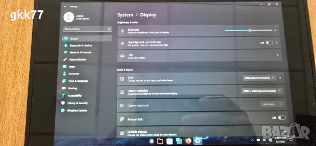 Таблет, 10" с процесор на Intel, модел Zebra ET50PT., снимка 2 - Таблети - 50930618