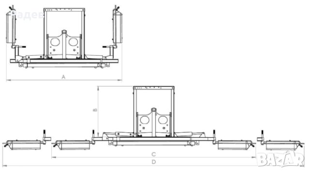 Хербицидна пръскачка (двустранна) , снимка 10 - Градинска техника - 43812465
