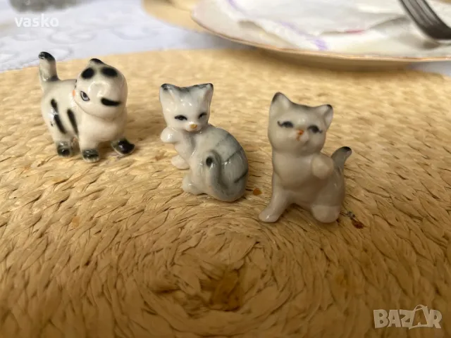 Порцеланови котета-3 броя, снимка 3 - Колекции - 50032239