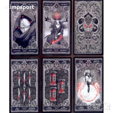 Карти Таро XIII   , снимка 6 - Карти за игра - 51262992