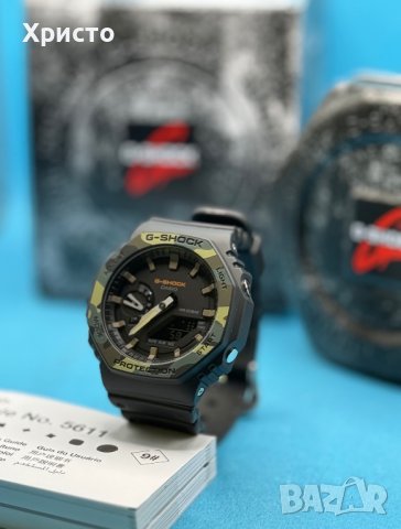 НОВ!!! Мъжки часовник Casio G-SHOCK GA-2100SU, снимка 4 - Мъжки - 43579667