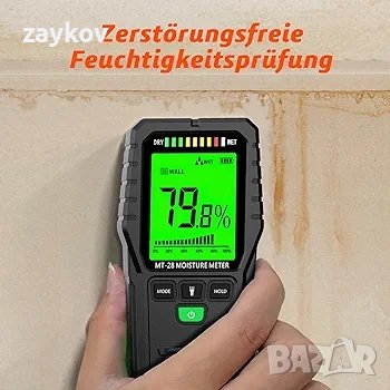 Влагомер Детектор на влагомер Детектор на влага Детектор на влага, снимка 3 - Измервателни инструменти - 43687925