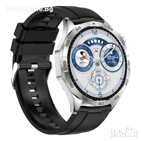 Смарт фитнес часовник Lemfo HK4, Сребрист