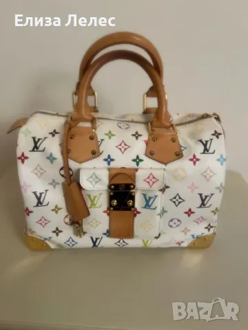 Louis Vuitton Monogram Speedy 30 оригинална чанта , снимка 2 - Чанти - 49732876