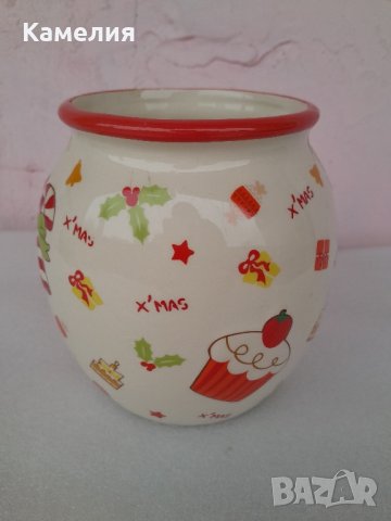 Буркан за коледни сладки 