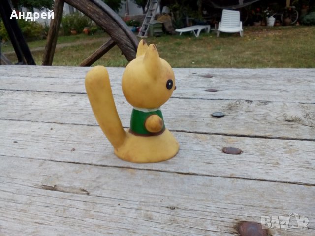 Стара гумена играчка,катерица, снимка 4 - Антикварни и старинни предмети - 27063768