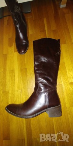 Италиански ботуши, номер 38, естествена кожа, снимка 13 - Дамски ботуши - 38654298