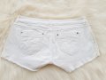 Бели дънкови панталони М-Л, снимка 2