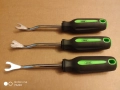 JBM TOOLS 3 БРОЯ Kъcи или Дълги Kачествени ИНСТРУМЕНТИ ЗА МАХАНЕ НА ПЛАСТМАСОВИ ЕЛЕМЕНТИ, снимка 2