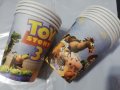 Играта на Играчките toy story 10 бр парти чинии чинийки, снимка 2