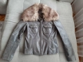 Дамско яке от естествена кожа, размер S, снимка 2
