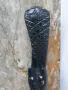 Стар антикварен дървен бастун/змия-кобра/ръчна дърворезба 92см, снимка 4