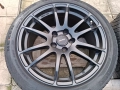 Лети джанти 18ки 5х112 Alutec + зимни гуми 235/45/18 Nexen, снимка 4