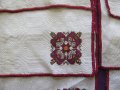 19 век Ръчно Бродирани Салфетки с Фолк Мотиви 7 броя, снимка 10