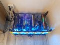 Продава се RIG с 4 x RTX3090 ( EVGA, ASUS, 2xMSI ) настроен за решаване на BITCOIN пъзел N71, снимка 1