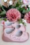 №20, Бебешки обувки за момиче тип Мери Джейн, с цветя на BUBBLE KIDS, снимка 1 - Бебешки обувки - 36952728