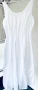 Въздушна бяла рокля тънък памук  Италия, снимка 9