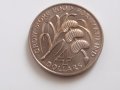 редки монети Барбадос, Гренада, Доминика, Монсерат, Света Лучия 4 долара 1970 - ФАО