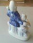 Порцеланова статуетка. Фигура. Ръчно изработена. Сувенир. Порцелан. Vintage. Hand made. Ретро., снимка 5